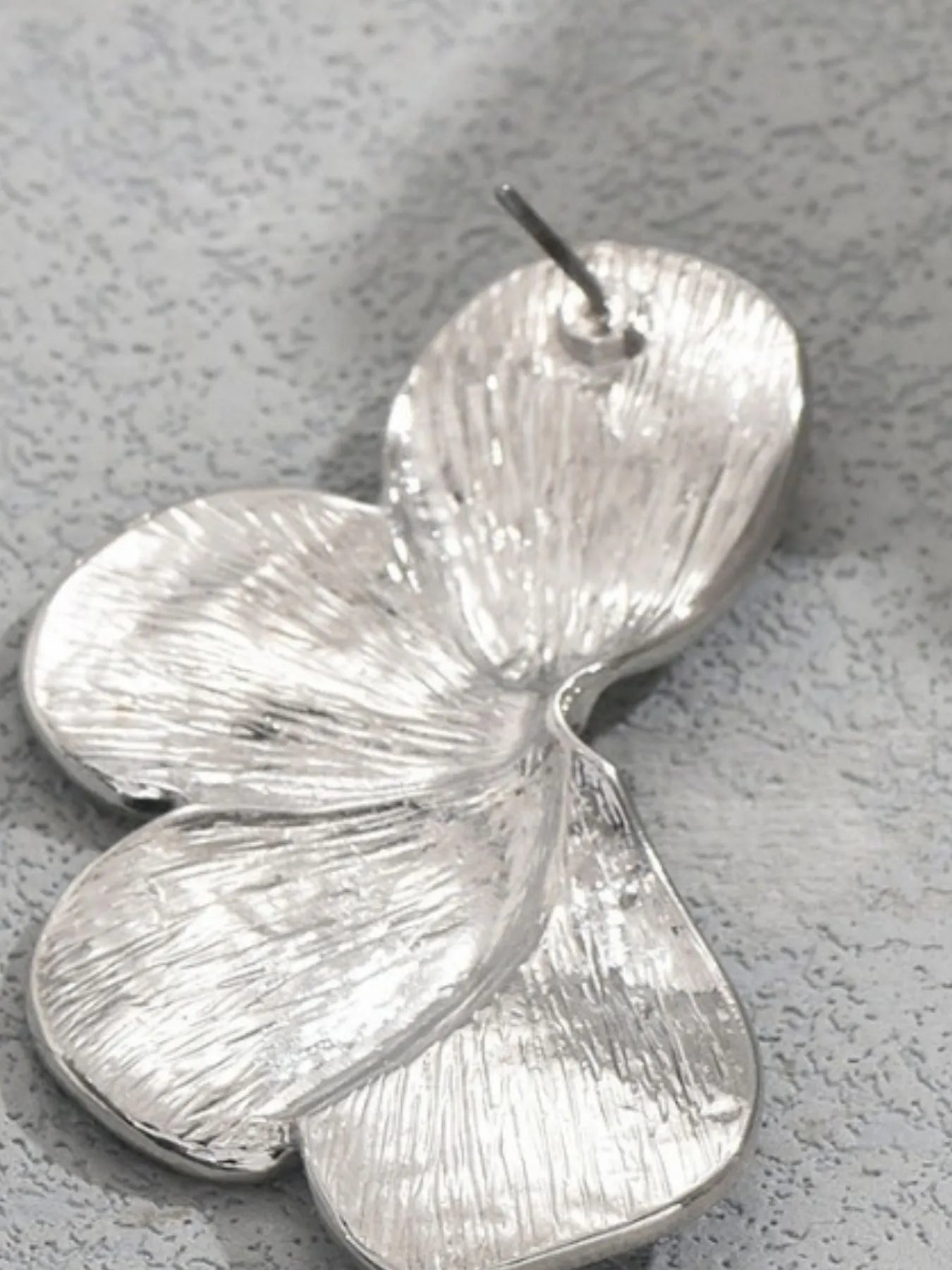 Stainless Steel Flower Earrings - Thalia Chic