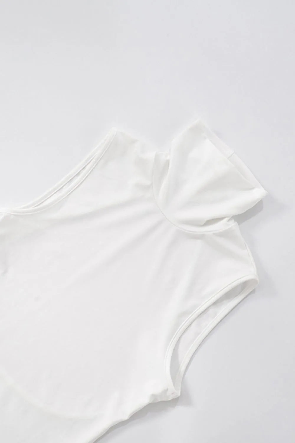 Turtleneck Cropped Backless Tank Top - Thalia Chic