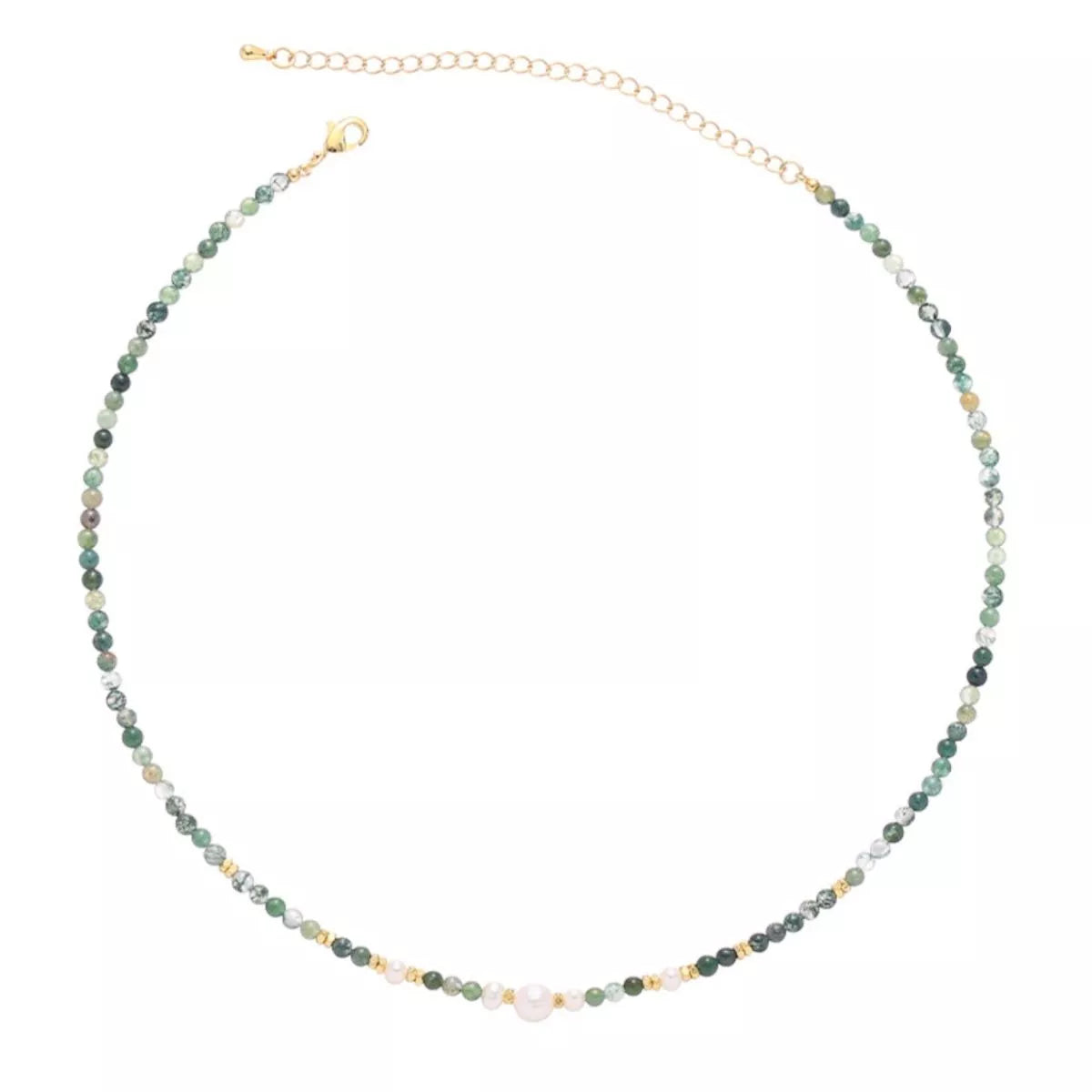 2 Piece Freshwater Pearl 18K Gold-Plated Pendant Necklace - Thalia Chic