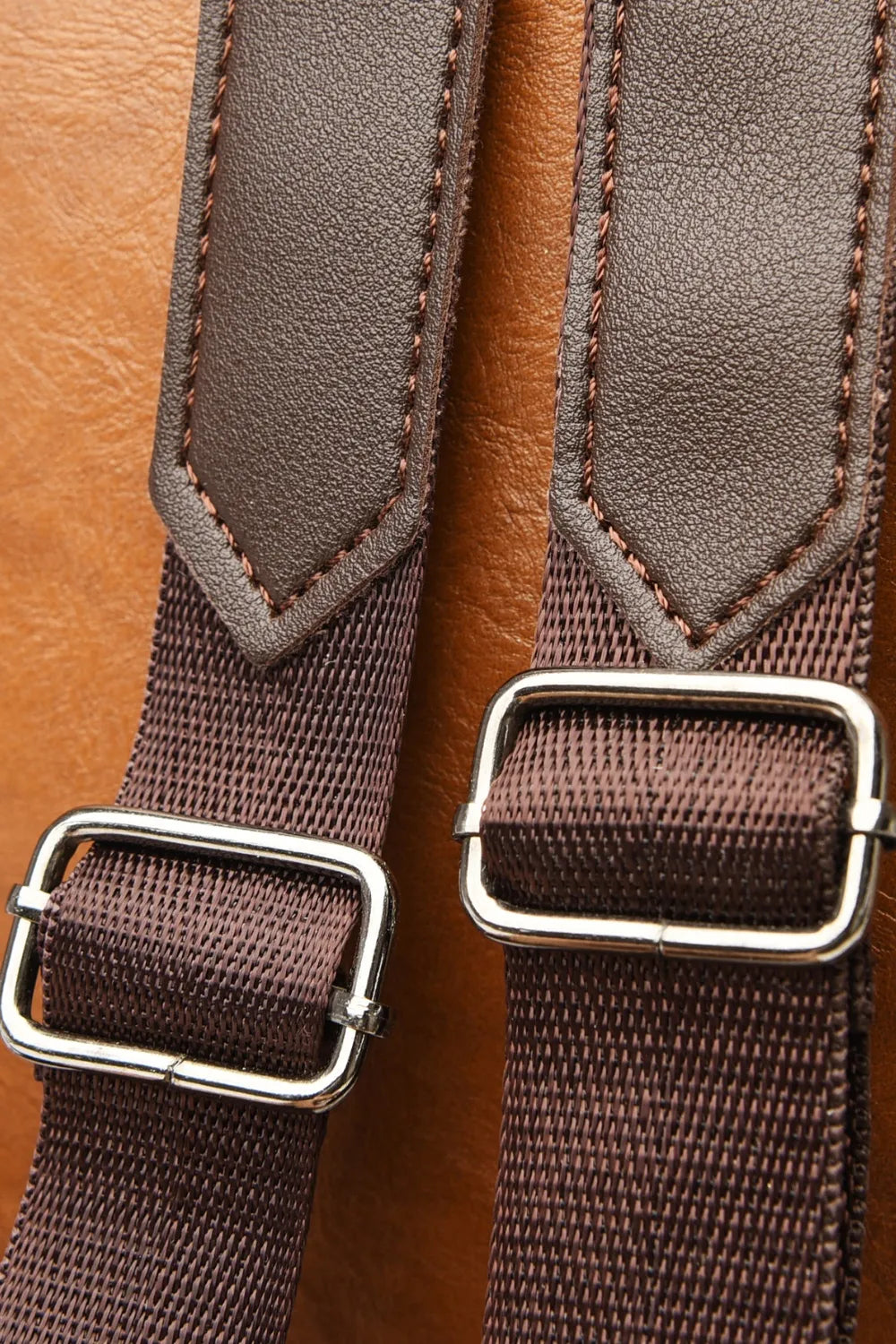 PU Leather Backpack Bag - Thalia Chic