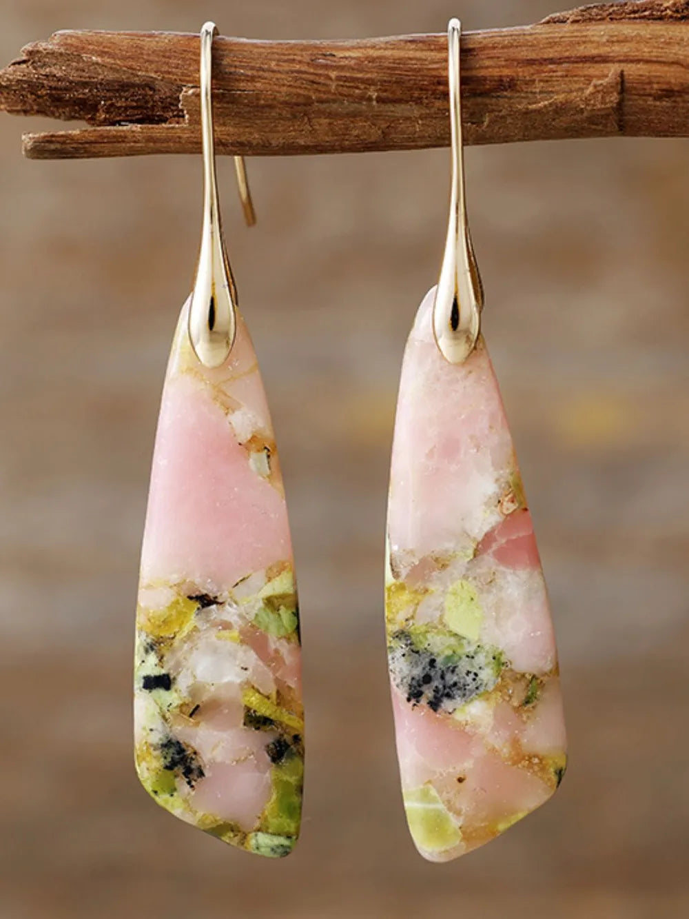 Geometrical Shape Dangle Earrings - Thalia Chic