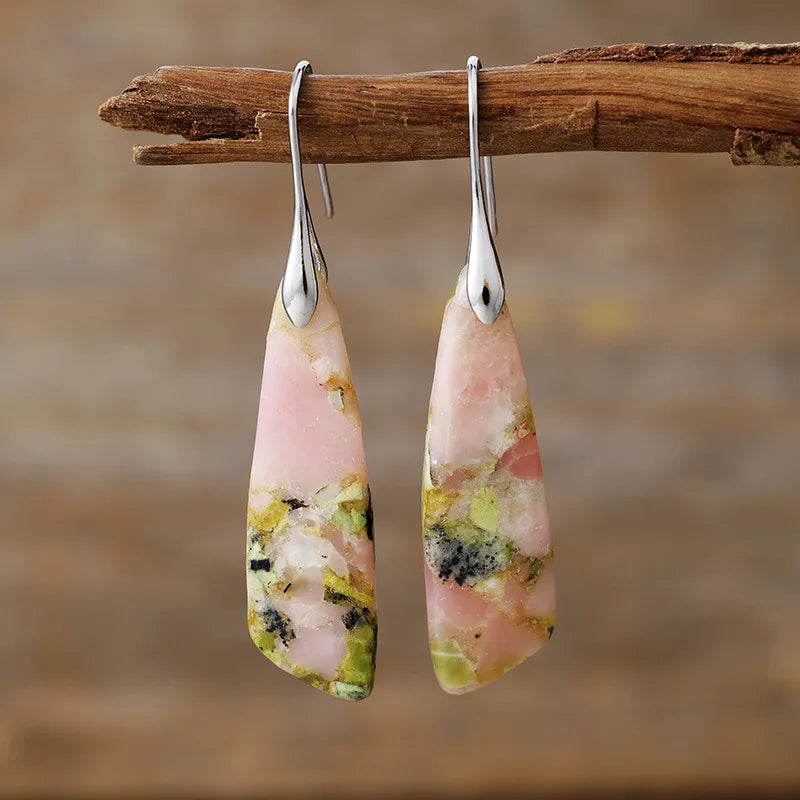 Geometrical Shape Dangle Earrings - Thalia Chic