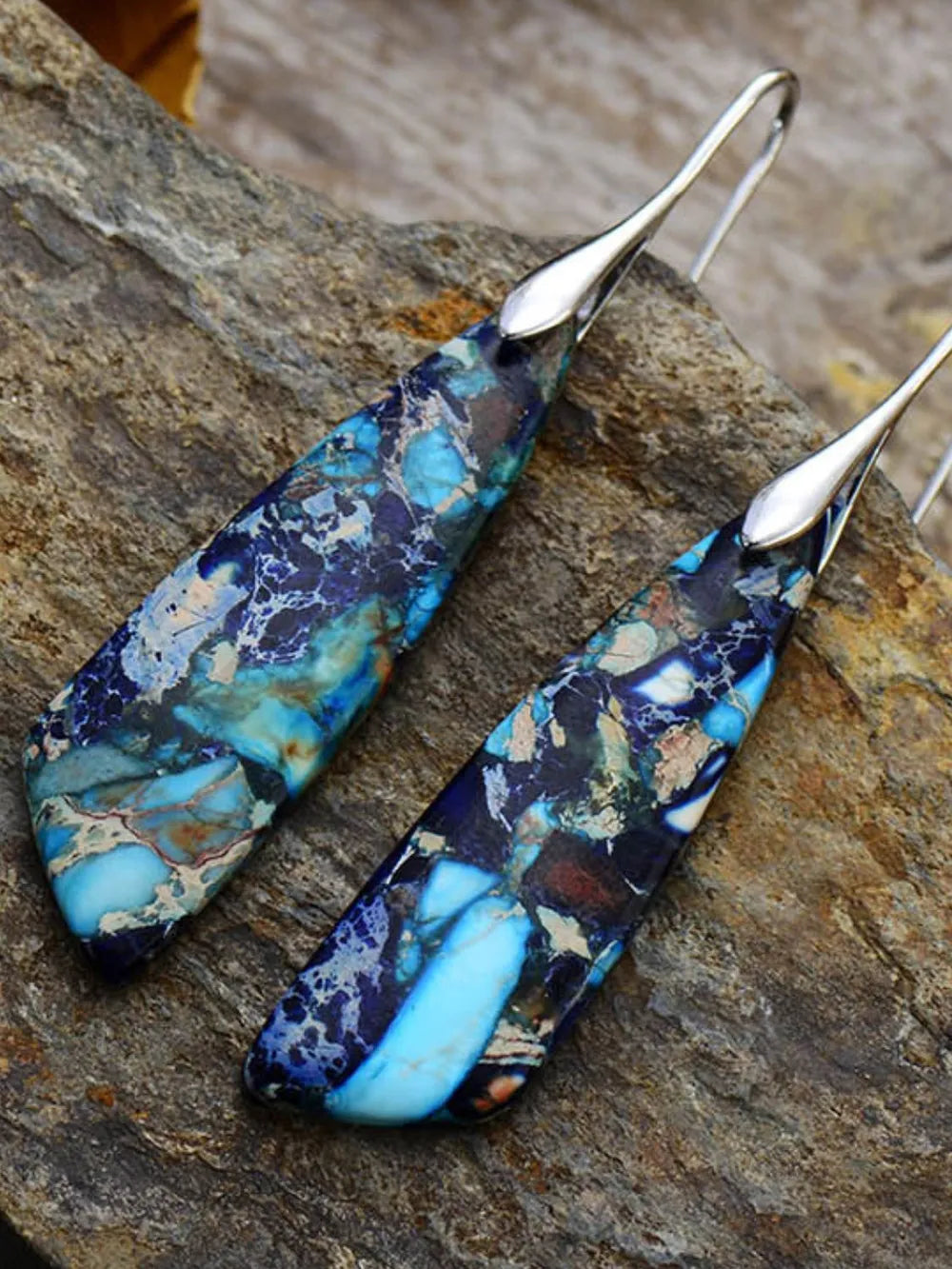 Geometrical Shape Dangle Earrings - Thalia Chic