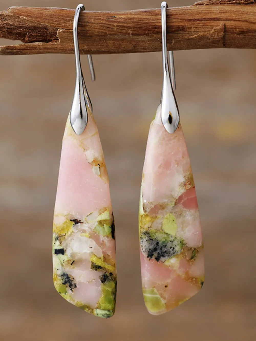 Geometrical Shape Dangle Earrings - Thalia Chic