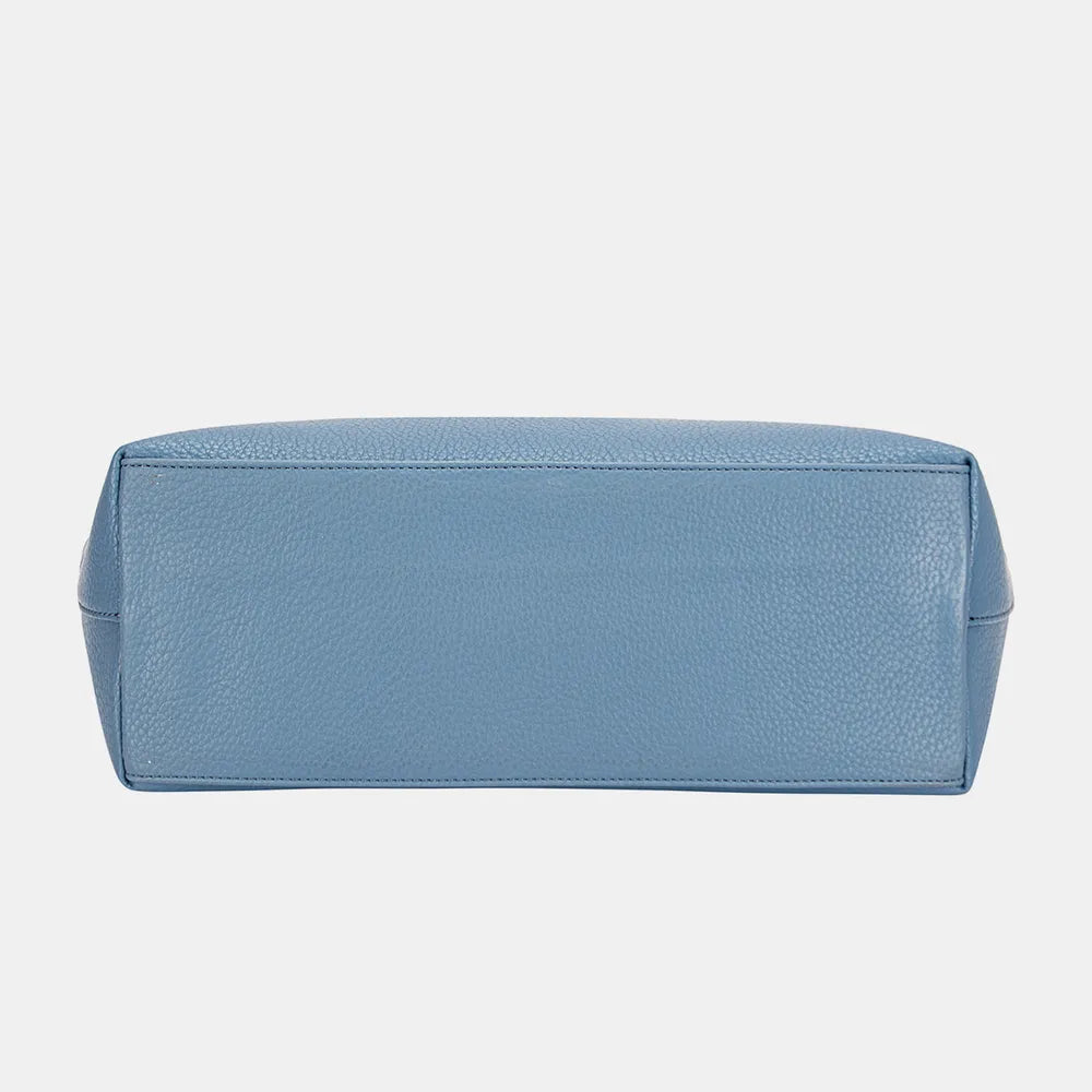 David Jones PU Leather Tote Bag - Thalia Chic