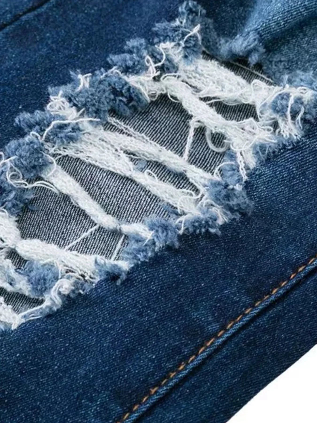 Full Size Distressed Raw Hem Flare Jeans Plus Size - Thalia Chic