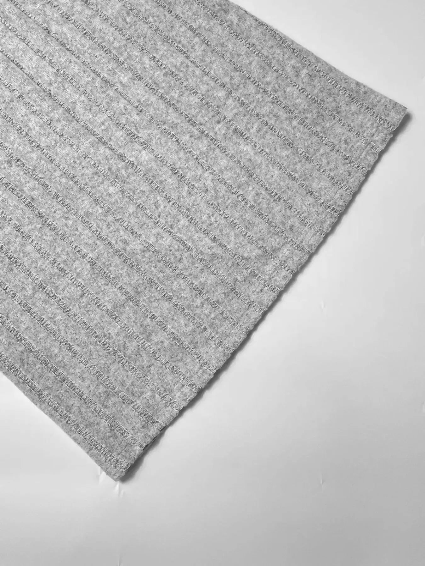 Ribbed Knit Crop Top and Wide Leg Pants Set - Thalia Chic