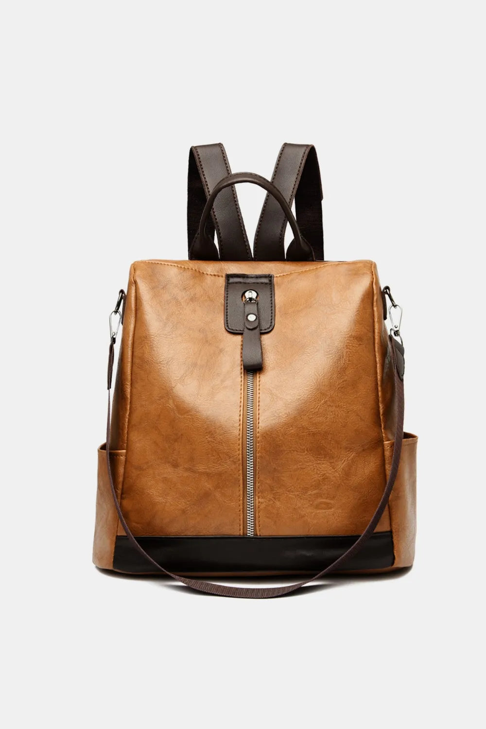 PU Leather Backpack Bag - Thalia Chic