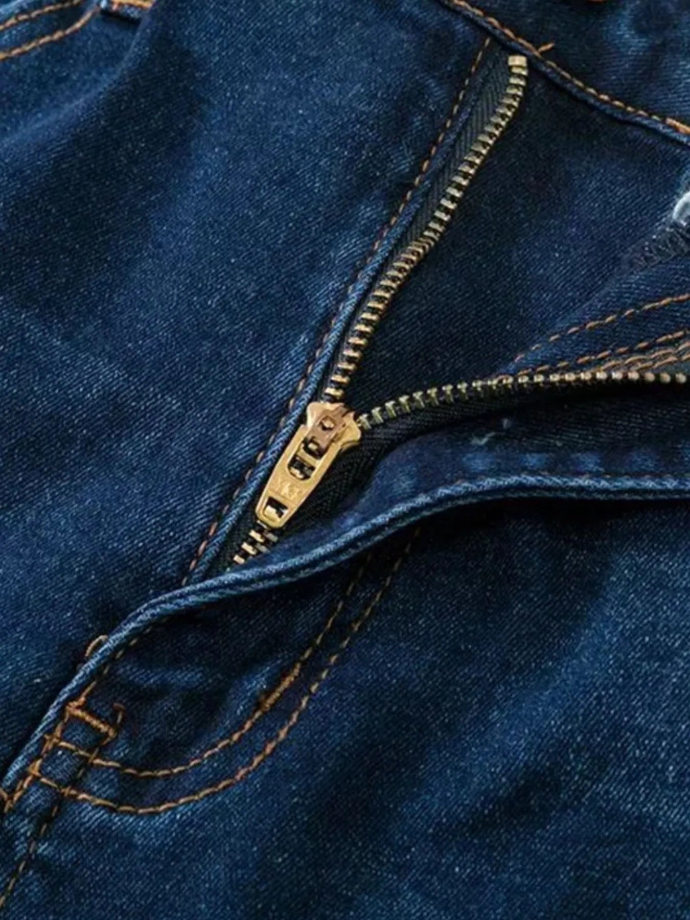 Full Size Distressed Raw Hem Flare Jeans Plus Size - Thalia Chic